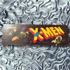 X-Men Konami Arcade Video Game Marquee Sign Header Wall Art Decor